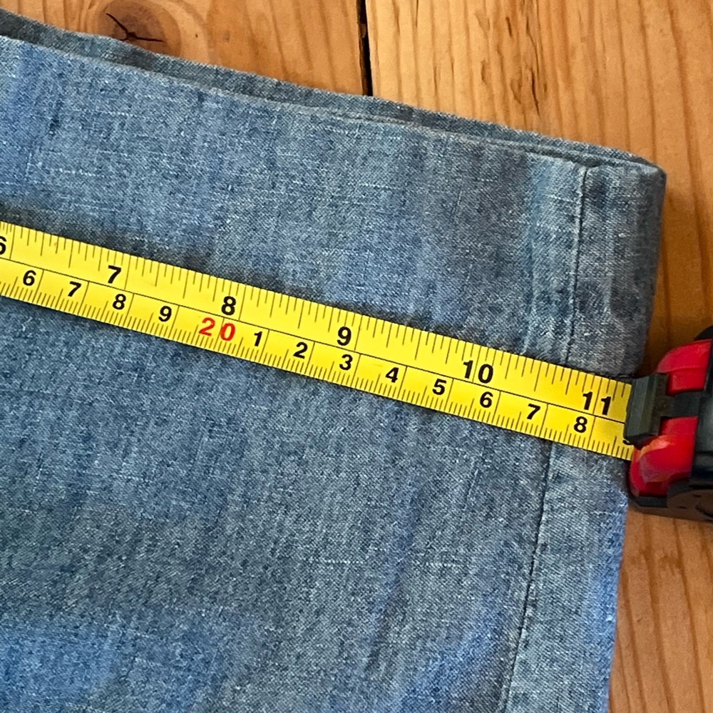 Talbots Light Blue Denim Pants - Picture 3 of 13